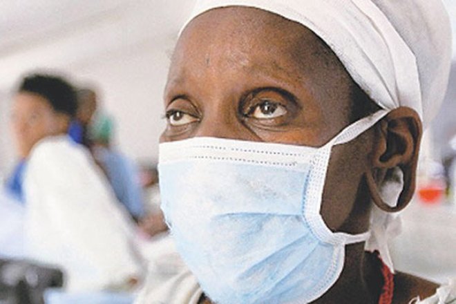 A TB patient wears a mask. Virus-caused hepatitis has become a leading cause of death and disability in the world, killing more people in a year than Aids, tuberculosis or malaria, a report said Thursday. FILE PHOTO | NATION MEDIA GROUP