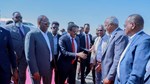 Farmaajo iyo wafdi uu hoggaaminaayo oo maanta gaaray magaalada Garoowe