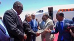 Madaxweyne Xasan Sheekh iyo Wafdi uu hoggaaminaayo oo gaaray dalka Jabuuti