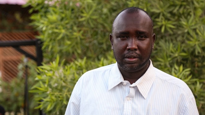 Khadar Khalif Hersi thinks women are not strong enough to look after camels [Abdishukri Haybe/Al Jazeera]