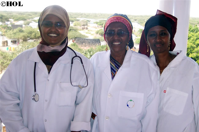 Dr. Hawa & her daughters